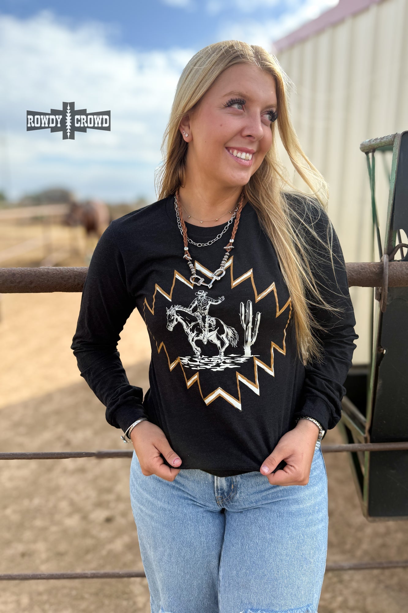 Saguaro Drifter Long Sleeve Rowdy Crowd Clothing