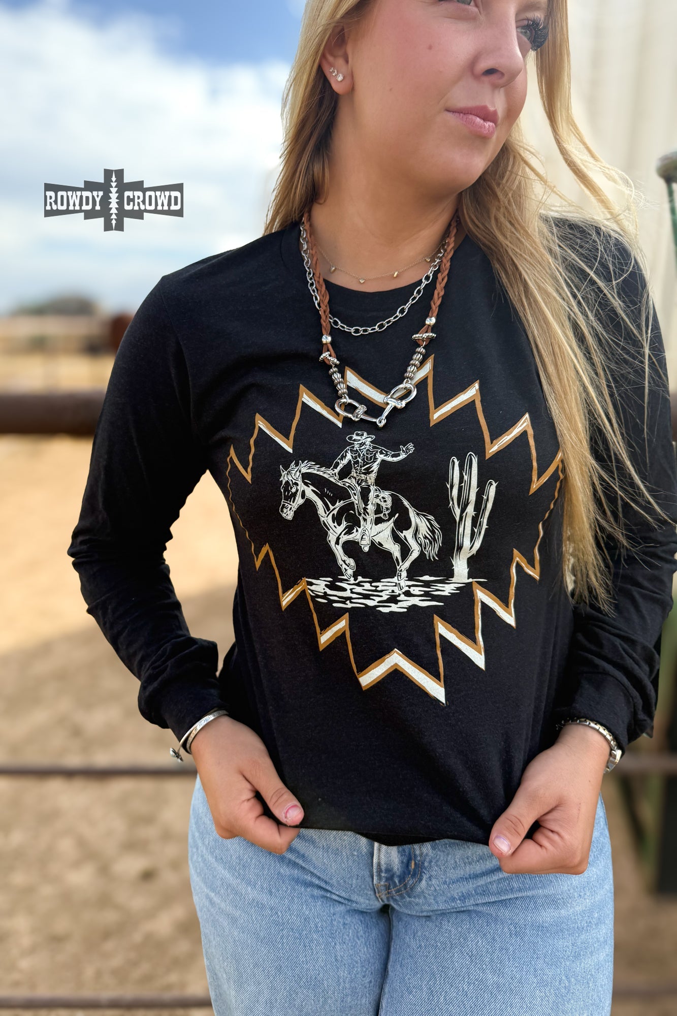 Saguaro Drifter Long Sleeve Rowdy Crowd Clothing