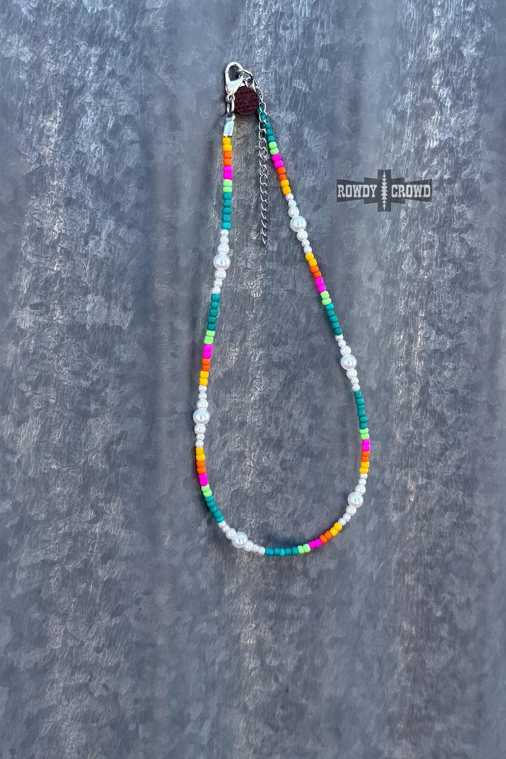 Neon Nights NECKLACE Rowdy Crowd Clothing
