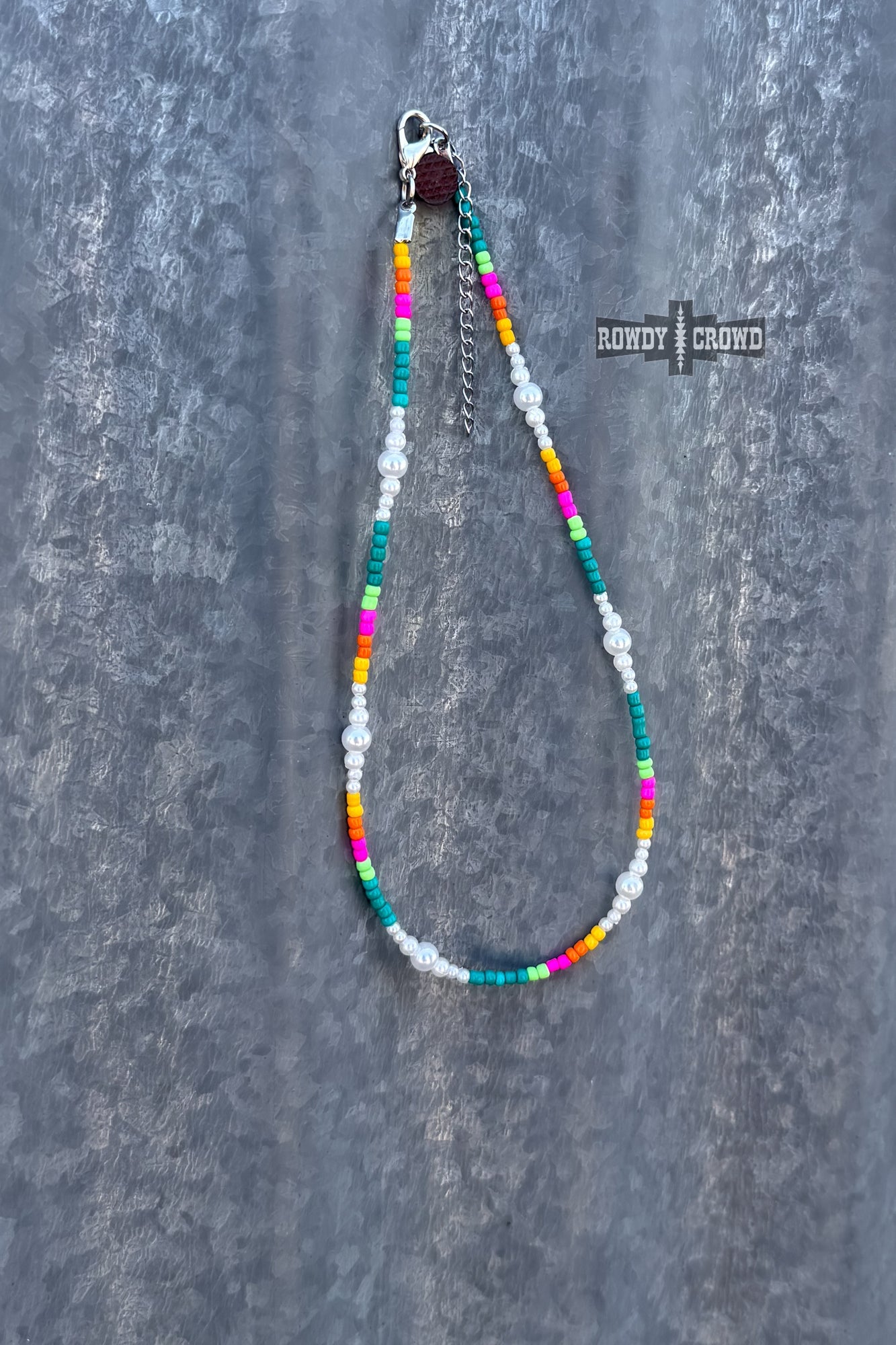 Neon Nights NECKLACE Rowdy Crowd Clothing