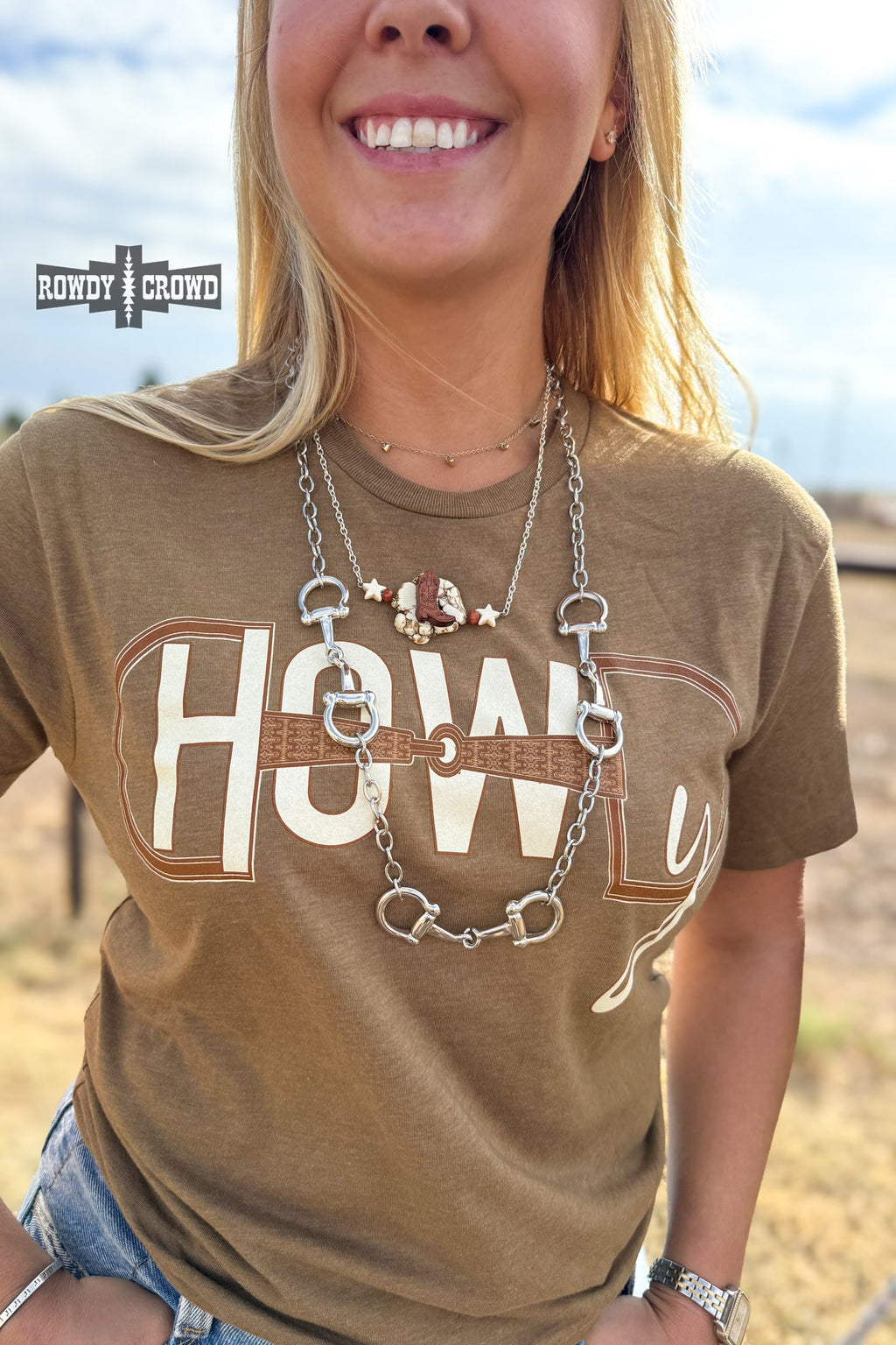 3 Bit Necklace Rowdy Crowd Clothing