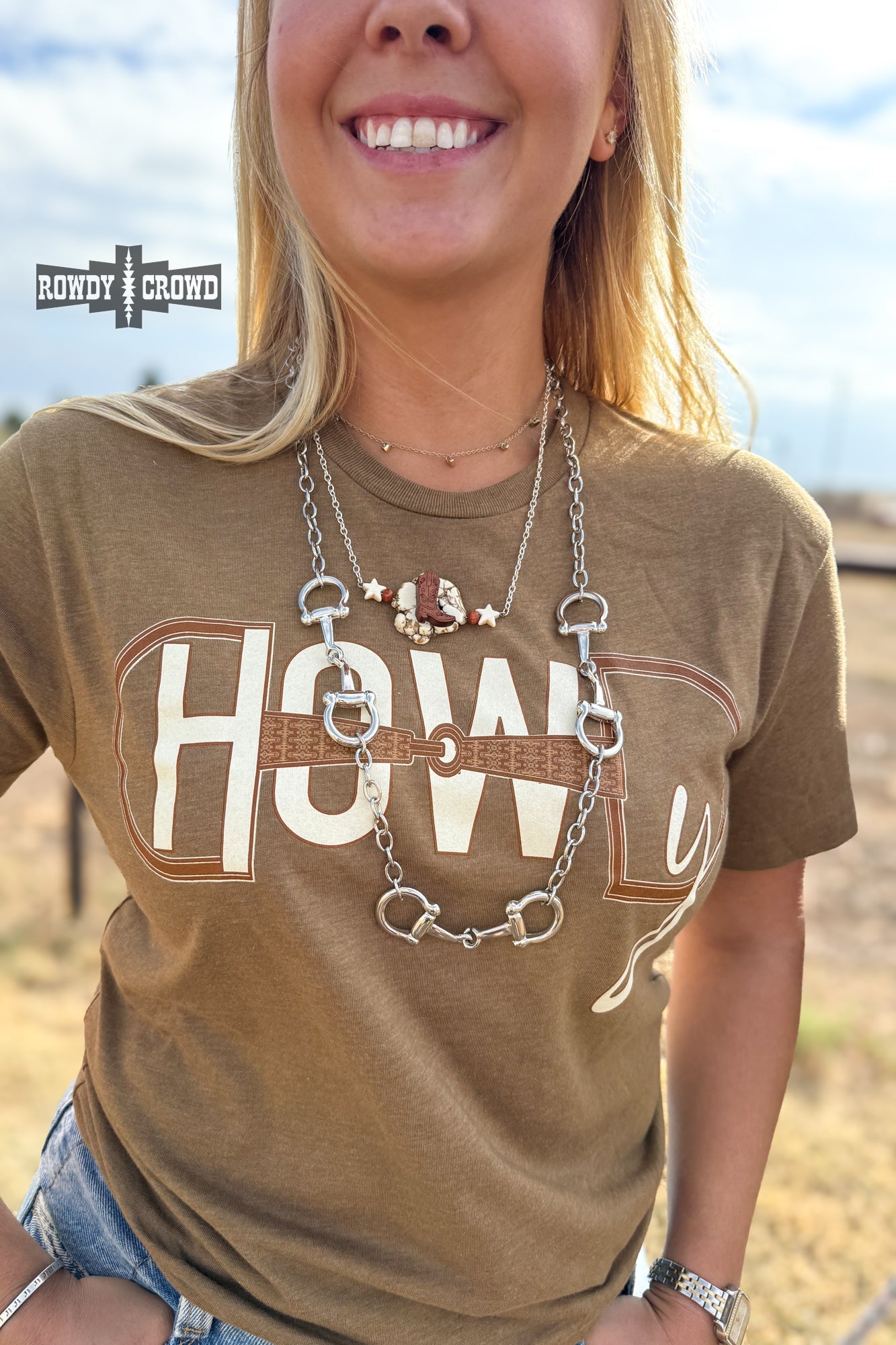 3 Bit Necklace Rowdy Crowd Clothing
