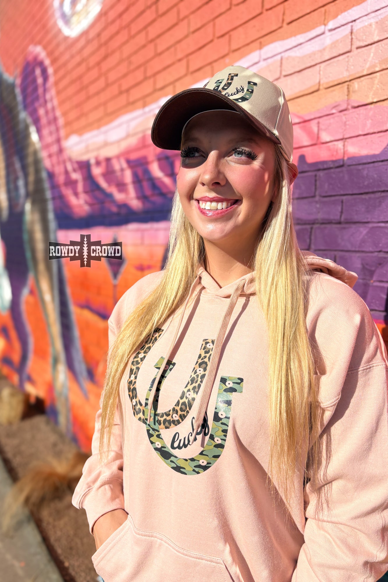 Lucky Horseshoe HOODIE Rowdy Crowd Clothing