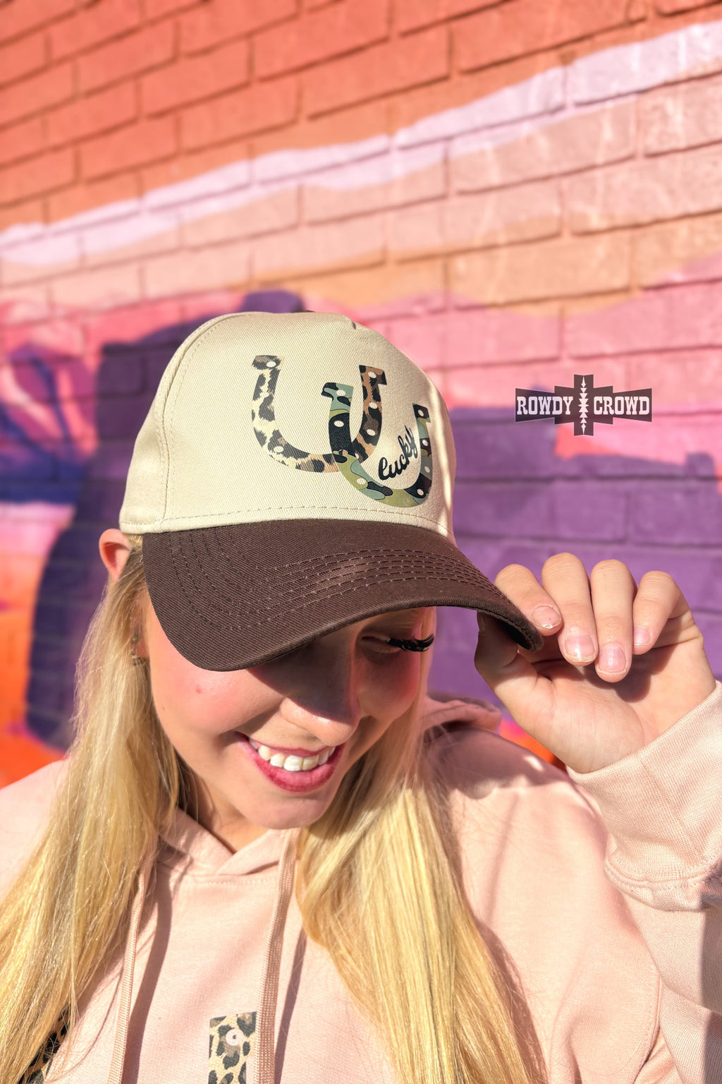 Lucky Horseshoe CAP Rowdy Crowd Clothing