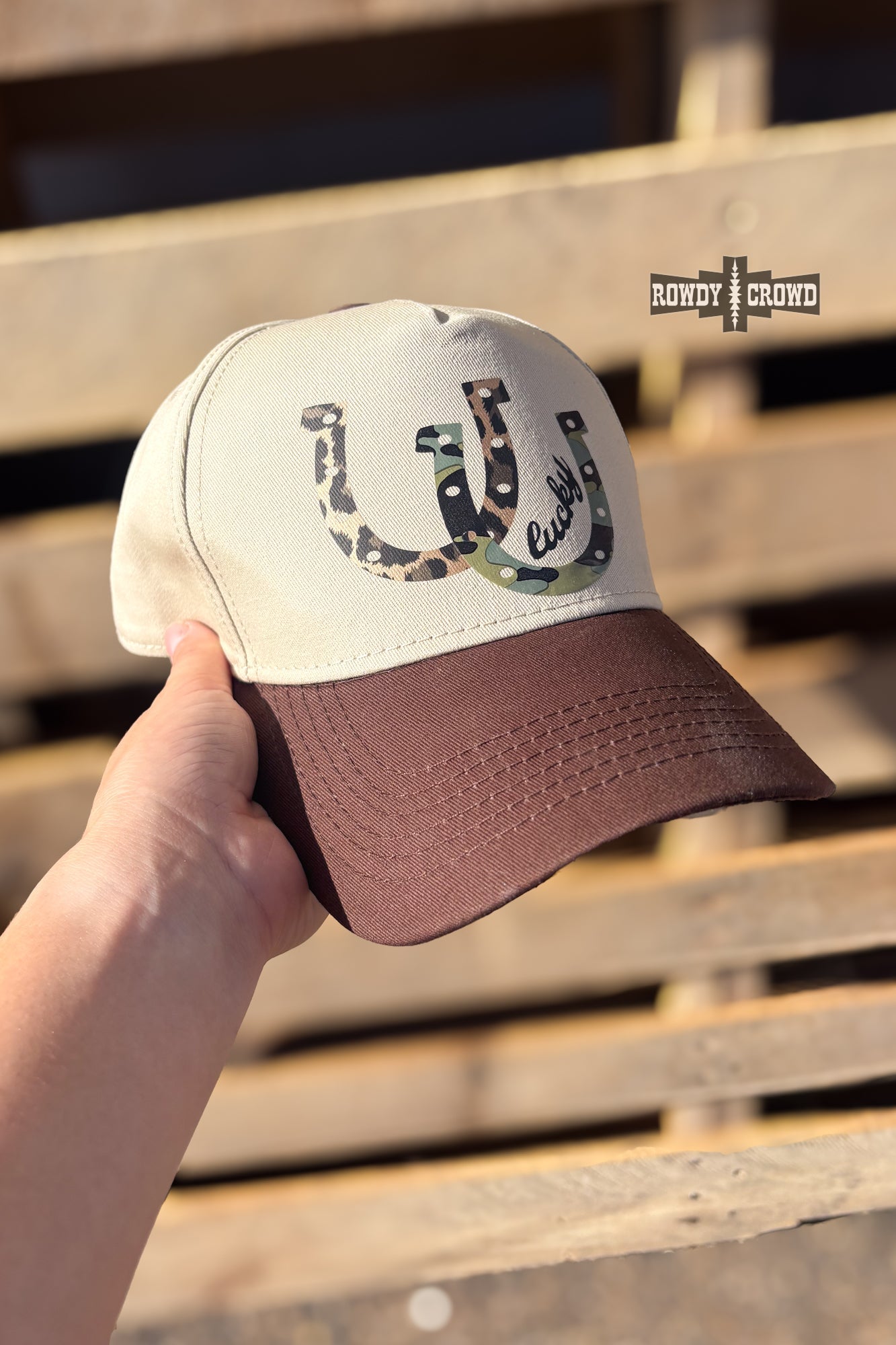 Lucky Horseshoe CAP Rowdy Crowd Clothing