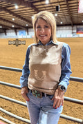 Horseshoe Honey Tank Rowdy Crowd Clothing