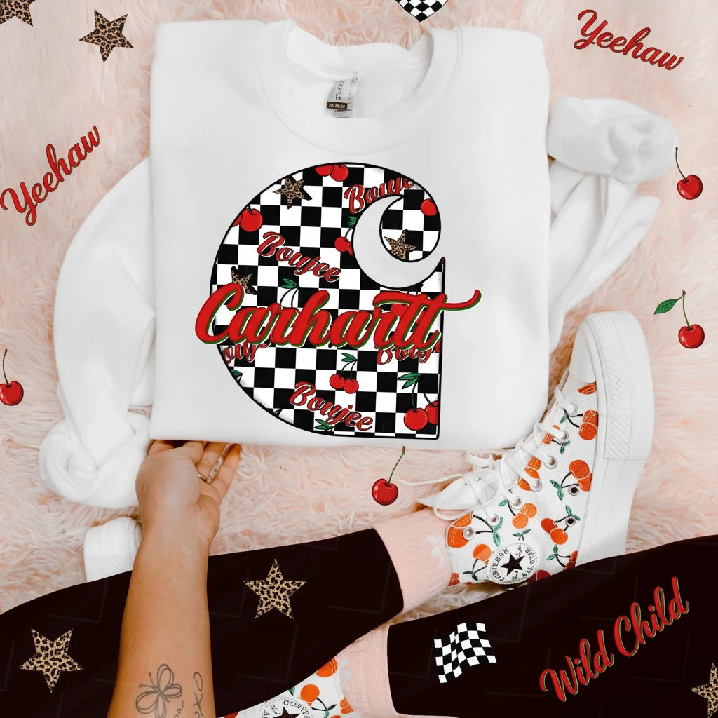 Boujee Cherry CH tee or Sweatshirt