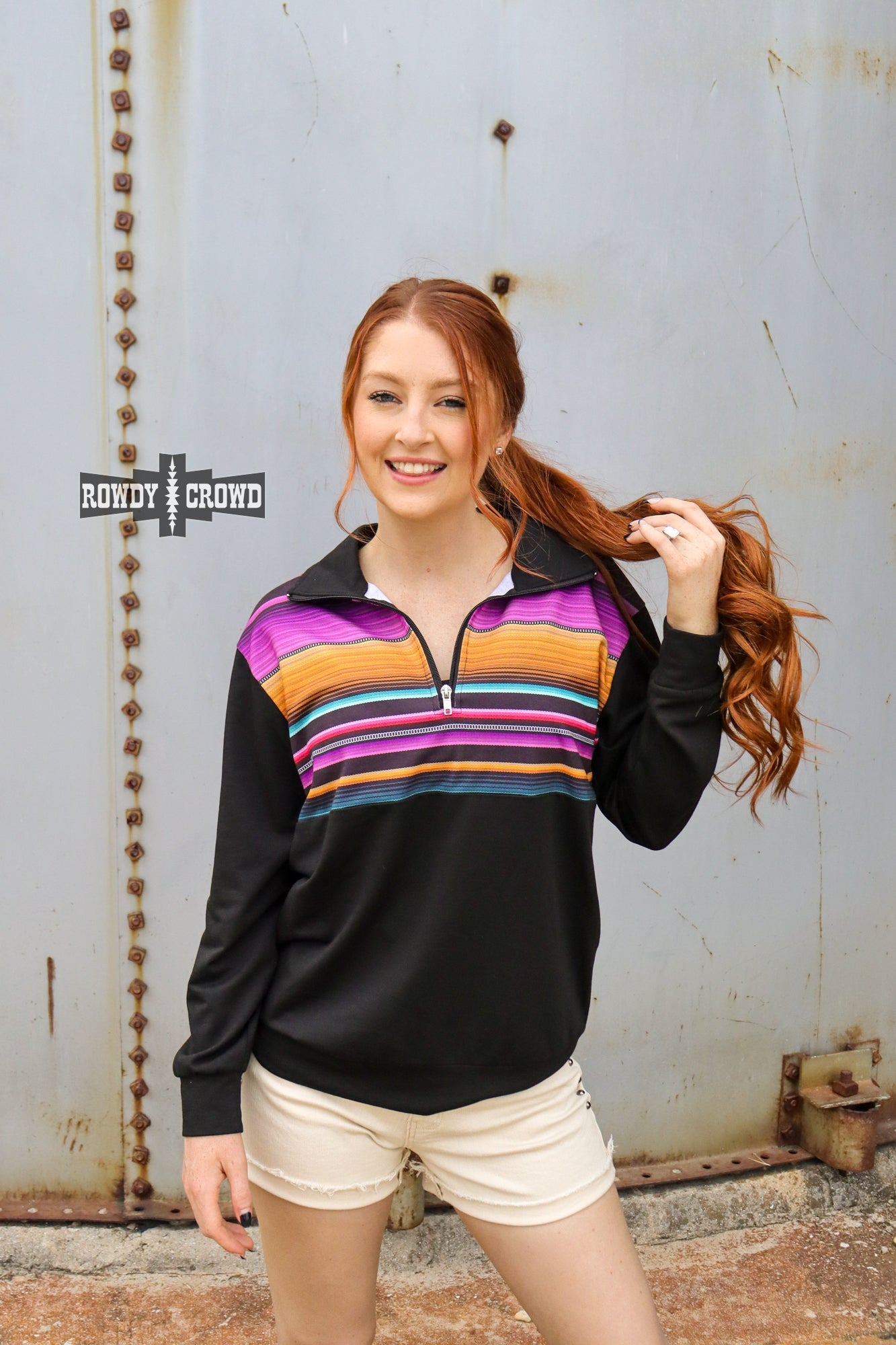 Gaucho Half Zip Rowdy Crowd Clothing