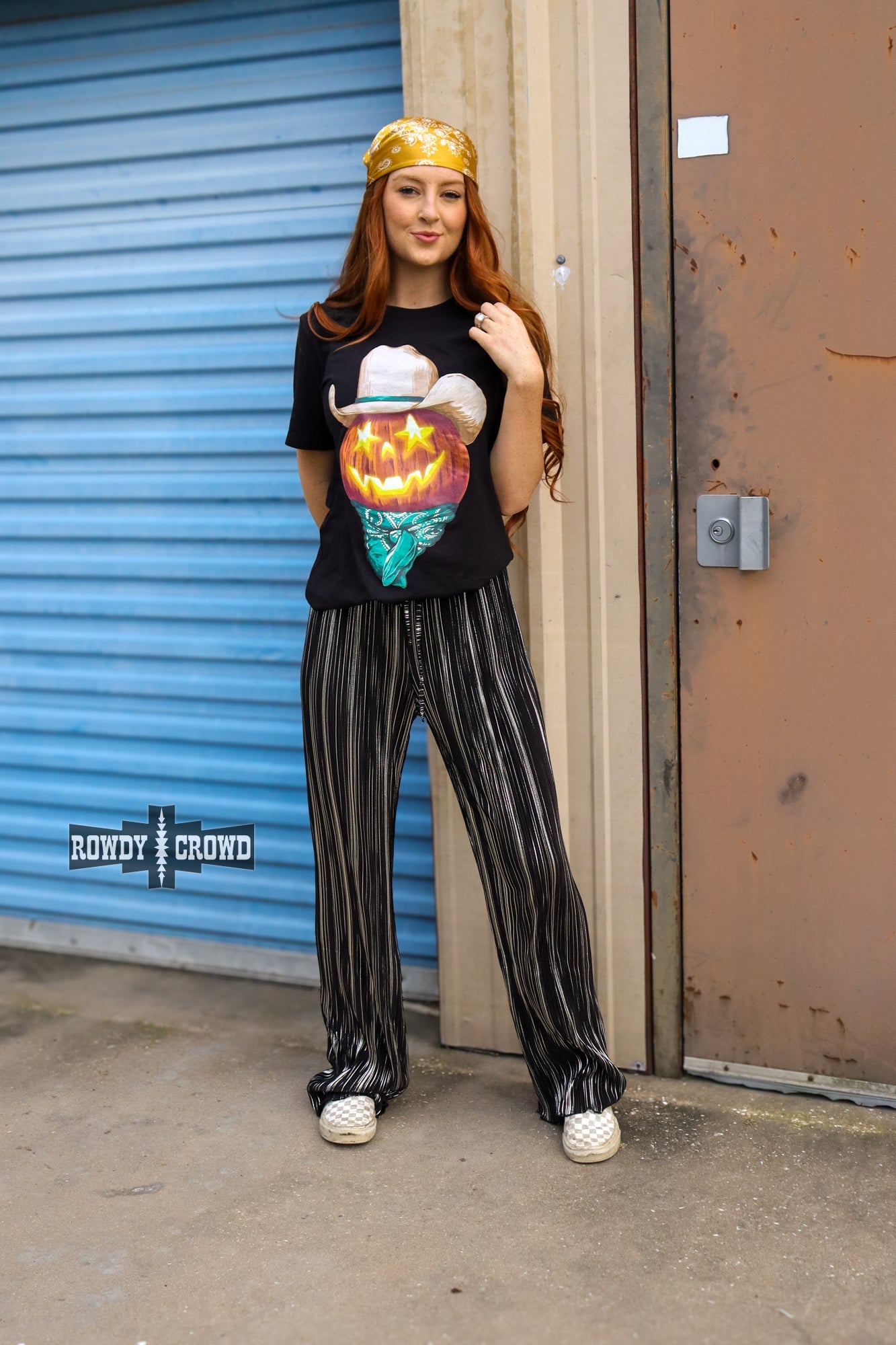 Ruffled Cup Pants Rowdy Crowd Clothing