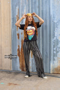 Ruffled Cup Pants Rowdy Crowd Clothing