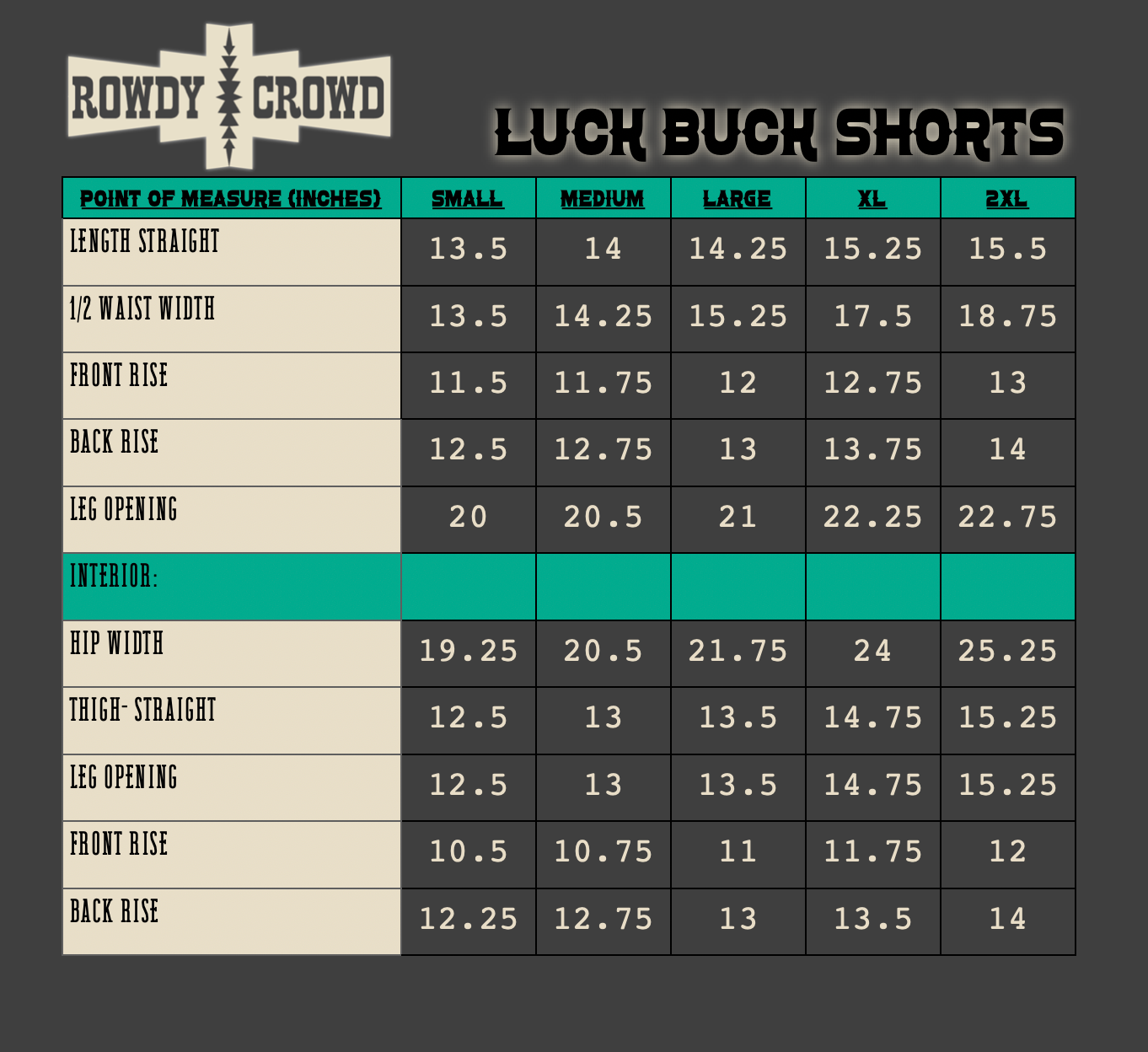 Lucky Buck Shorts Rowdy Crowd Clothing