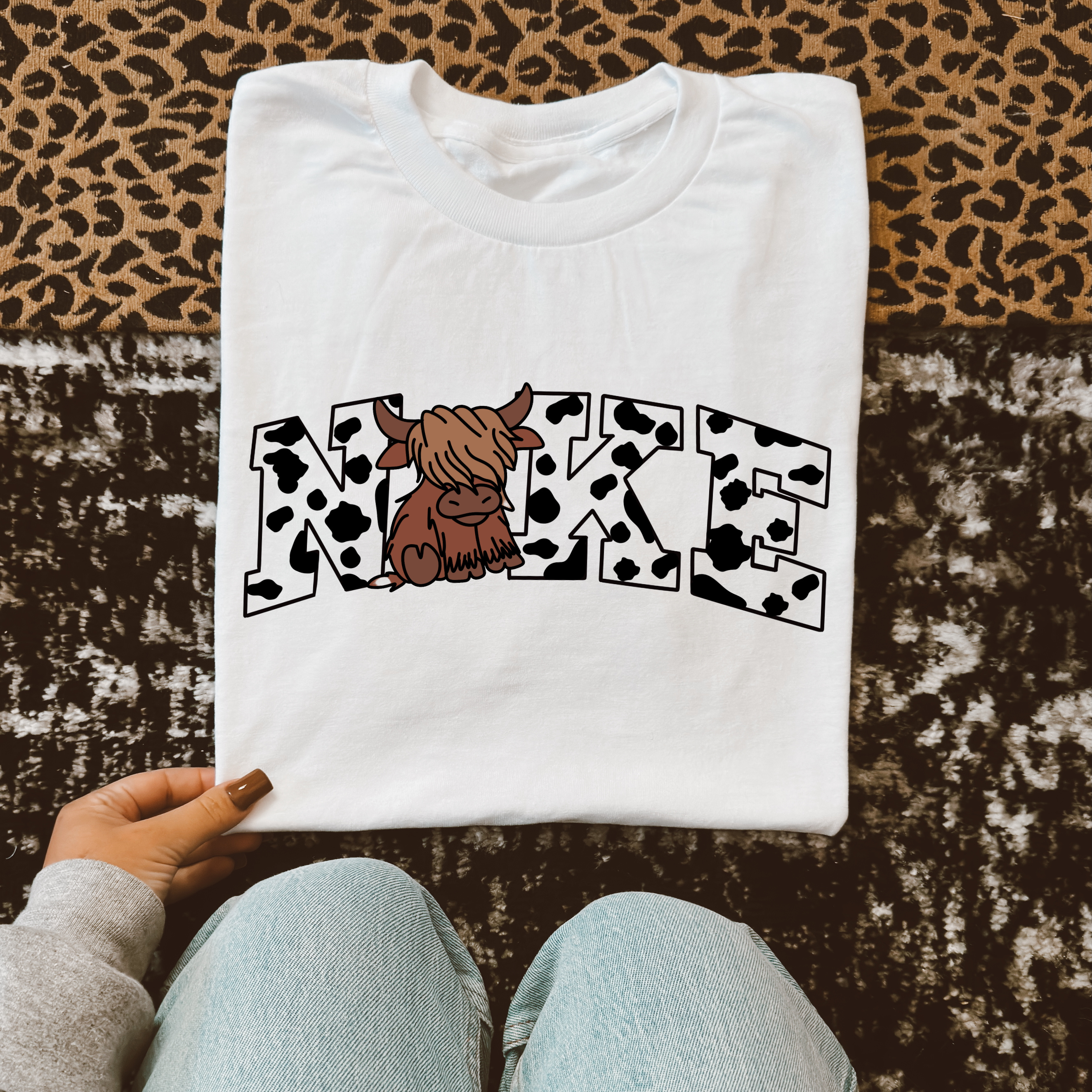 Highland Cow Graphic Tee