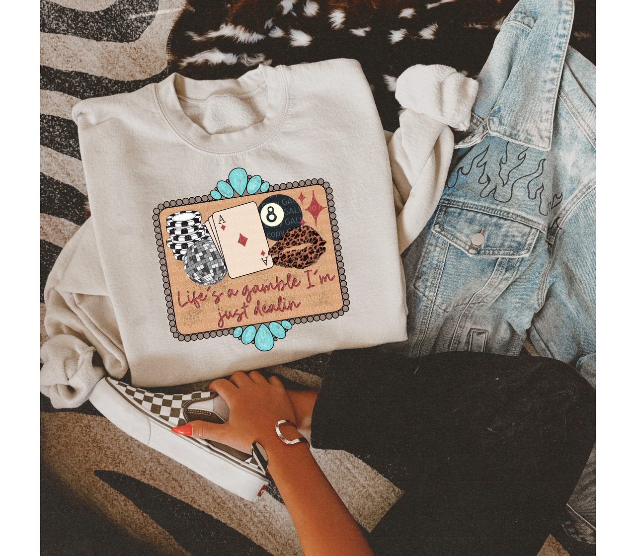 Life's a Gamble Graphic Tee