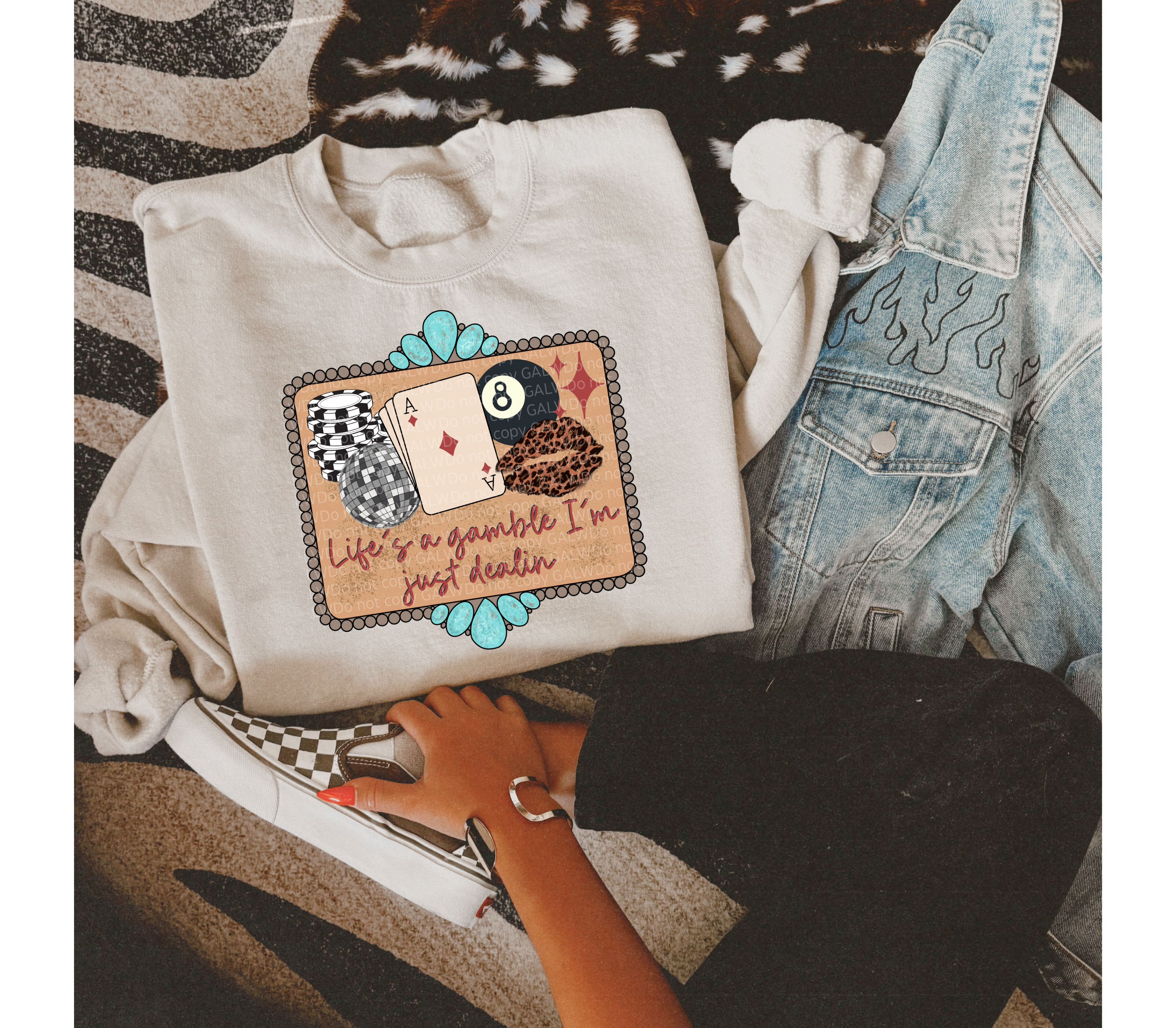Life's a Gamble Graphic Tee