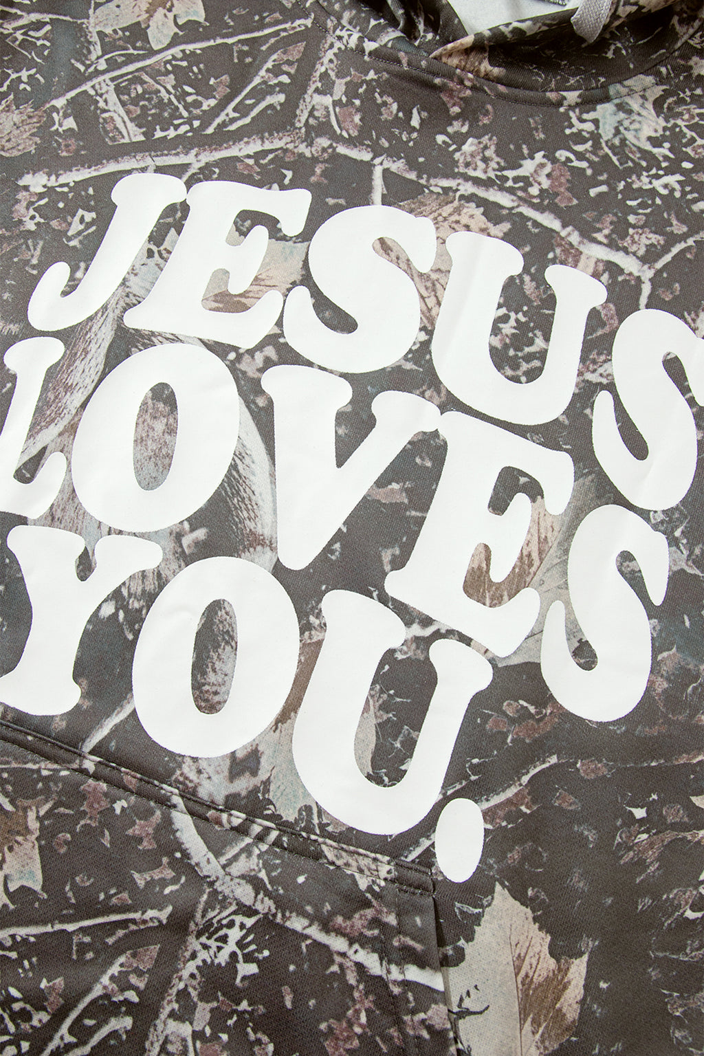 Jesus Loves You camo hoodie, view 12