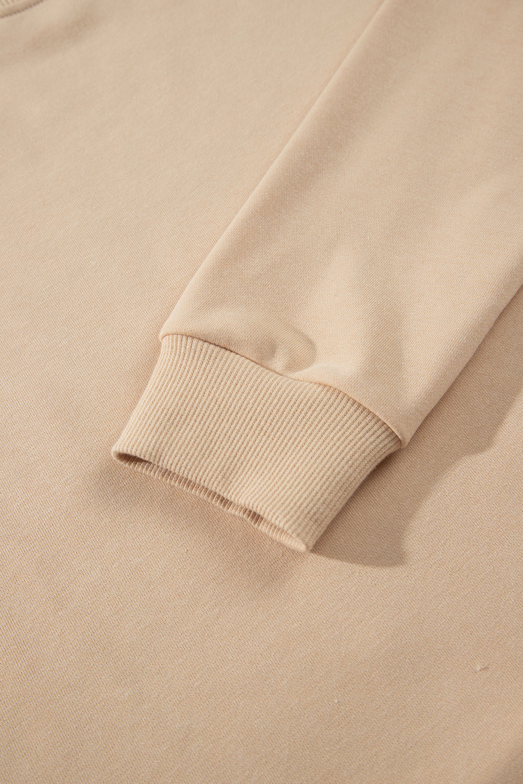 Beige western embroidered sweatshirt, view 8