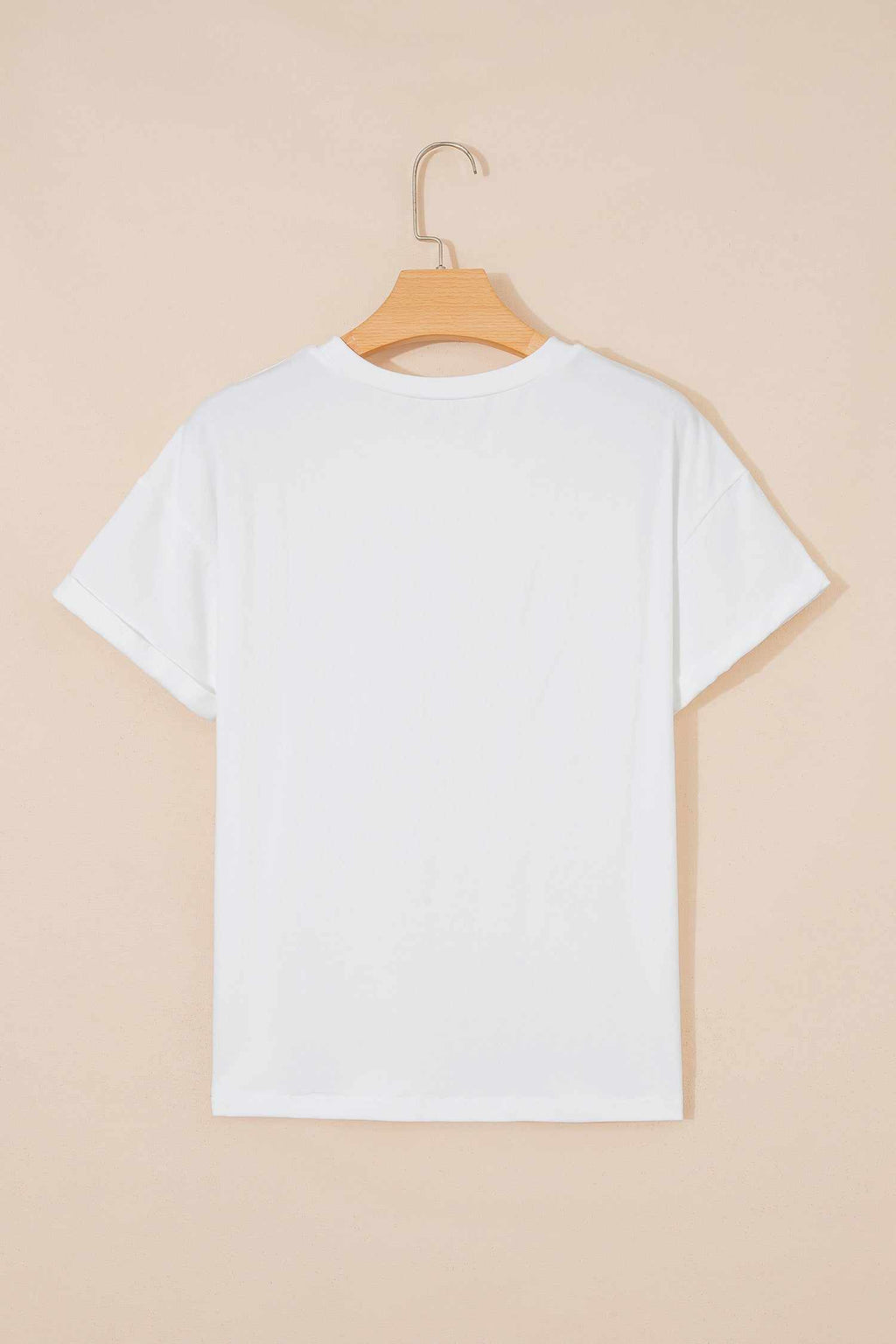 White coquette cowgirl tee, view 4