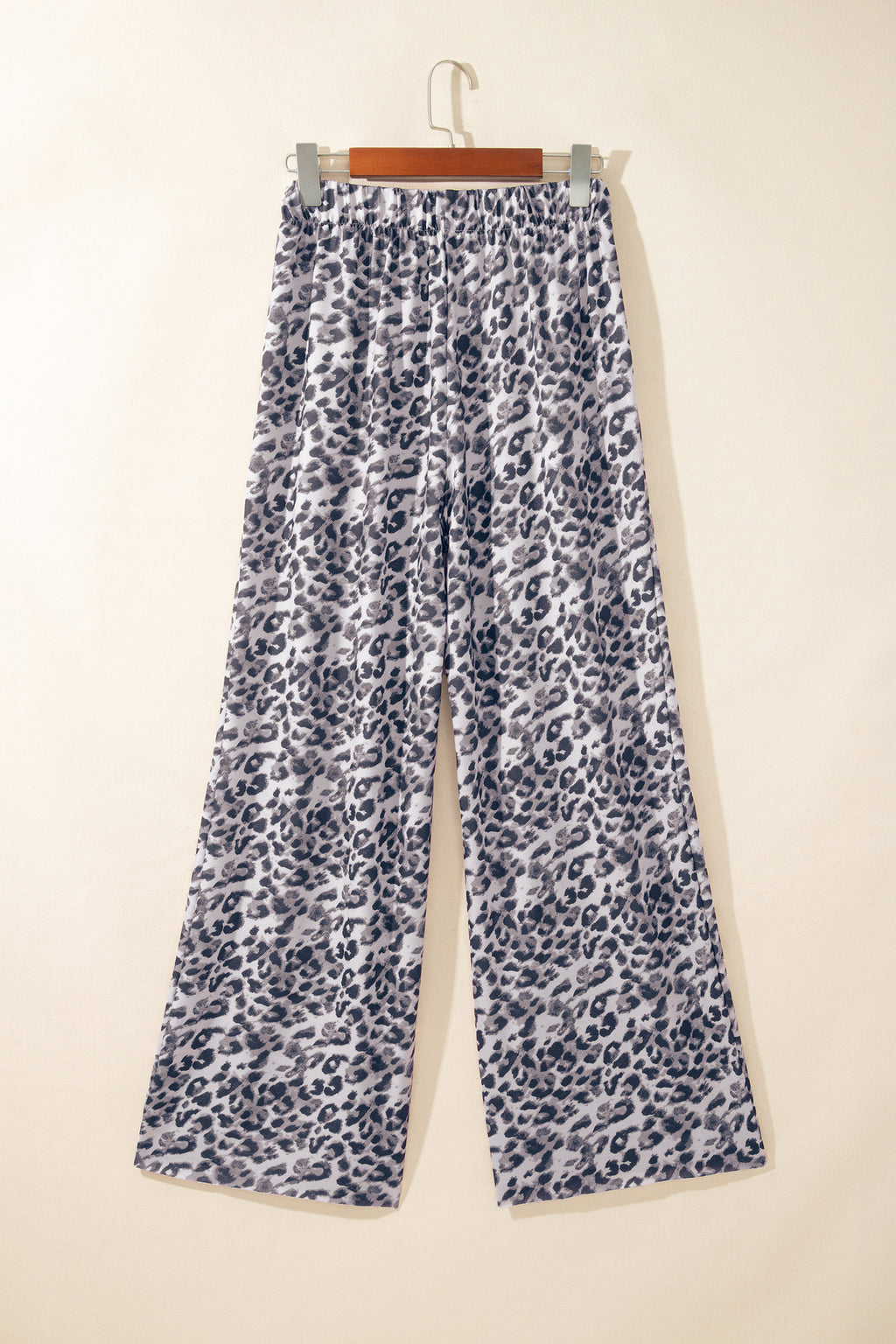 Multicolour Leopard Print Wide Leg Full Length Pants BD Collective