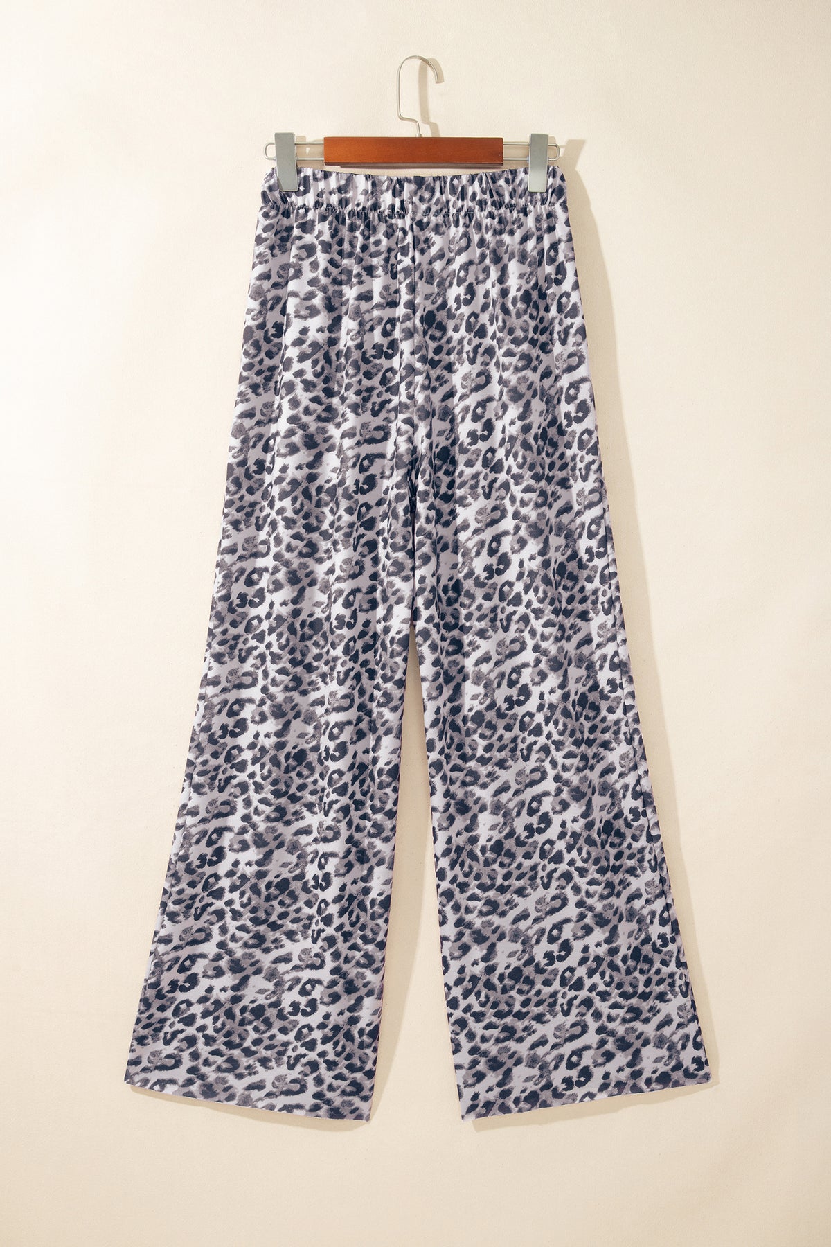 Multicolour Leopard Print Wide Leg Full Length Pants BD Collective