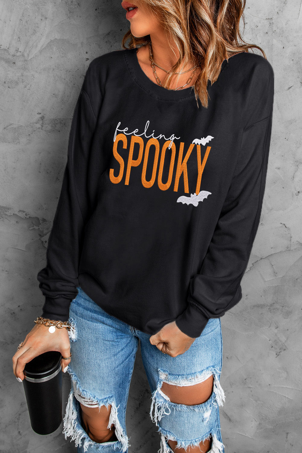 Feeling Spooky sweatshirt, view 5