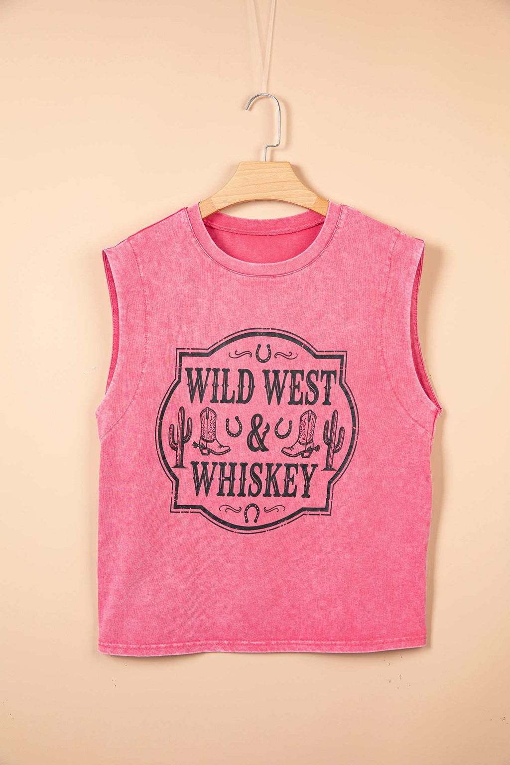 Wild West Whiskey muscle tank, view 3