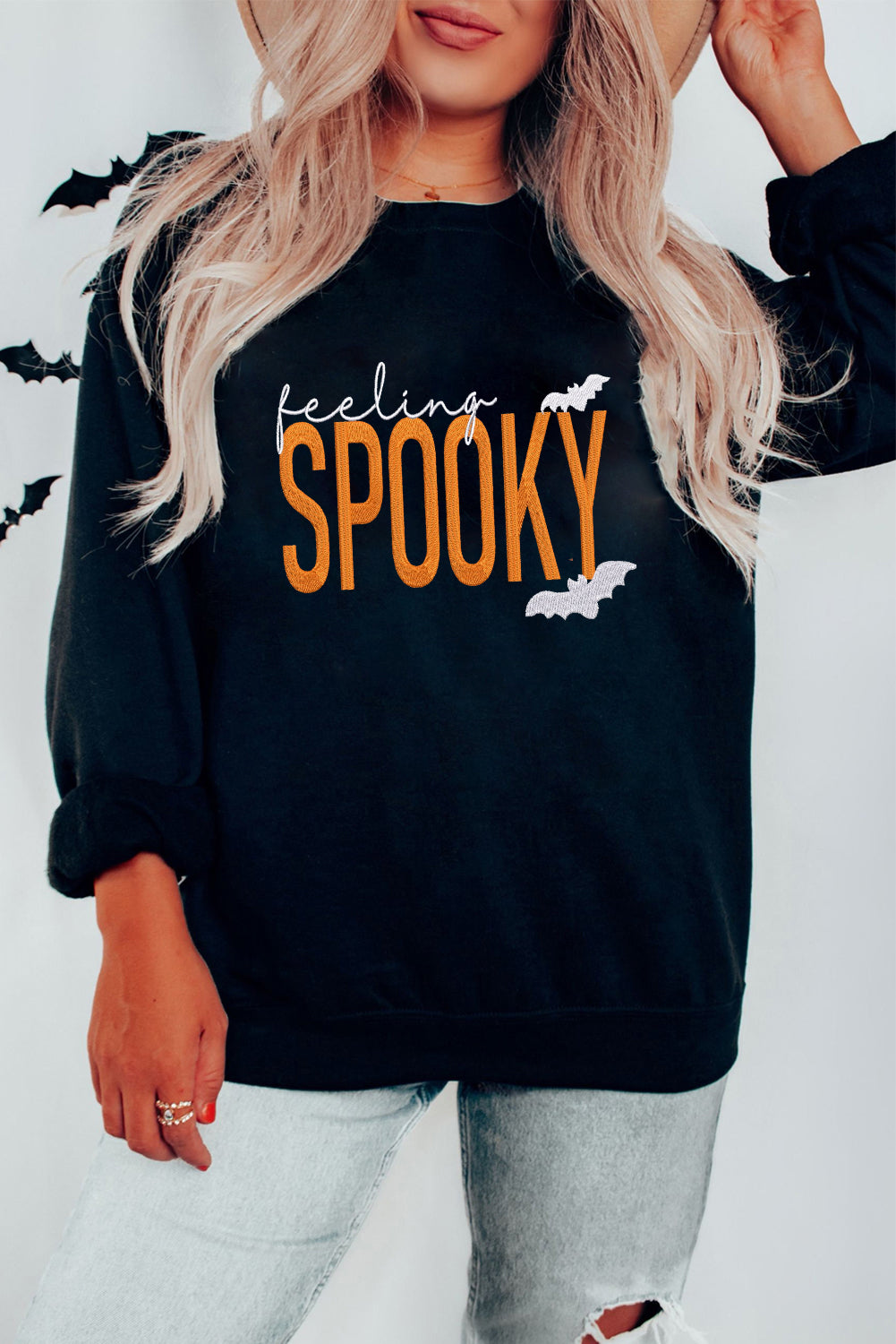 Feeling Spooky sweatshirt, view 4
