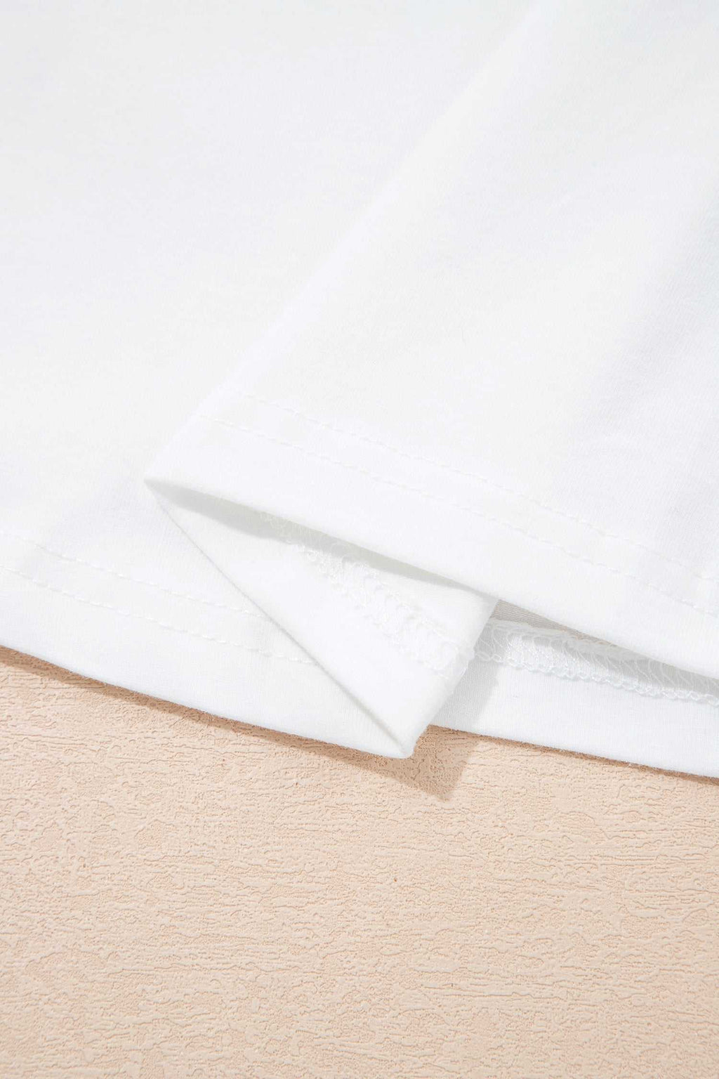 White coquette cowgirl tee, view 8