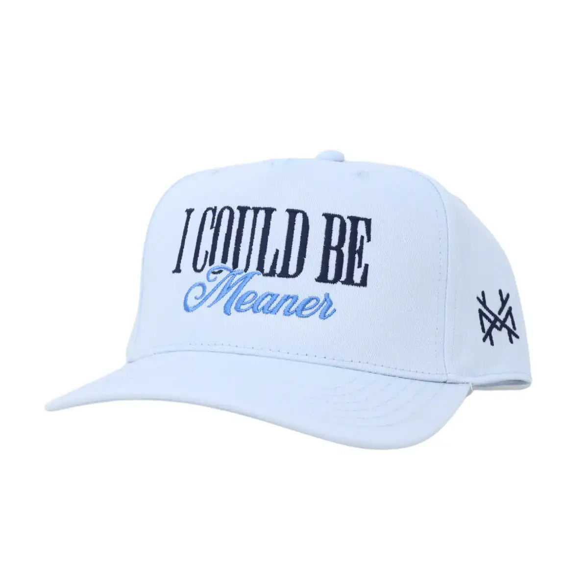I Could Be Meaner Hat - Retro Sky Blue